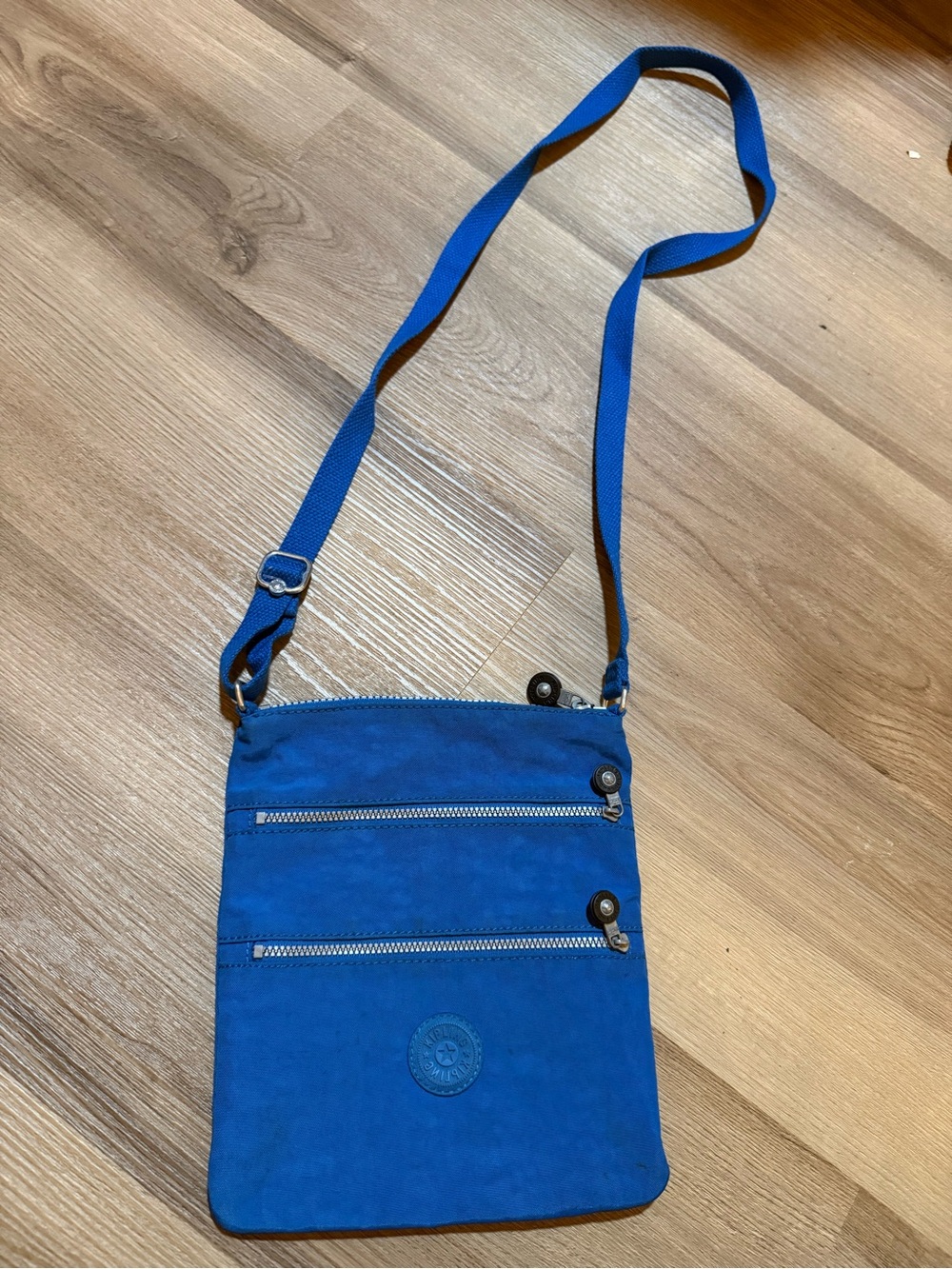 Kipling Blue Crossbody Sling Bag